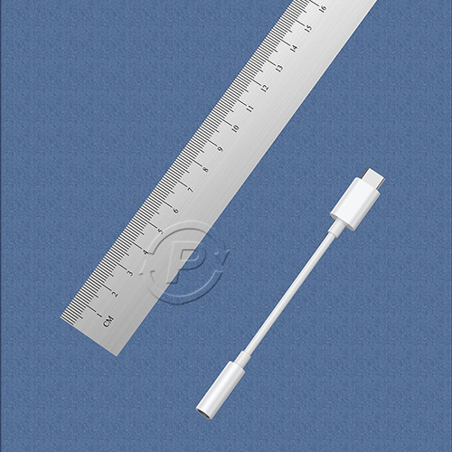 USB-C to 3.5mm Headphone Jack Adapter w/ Smart DAC Chip